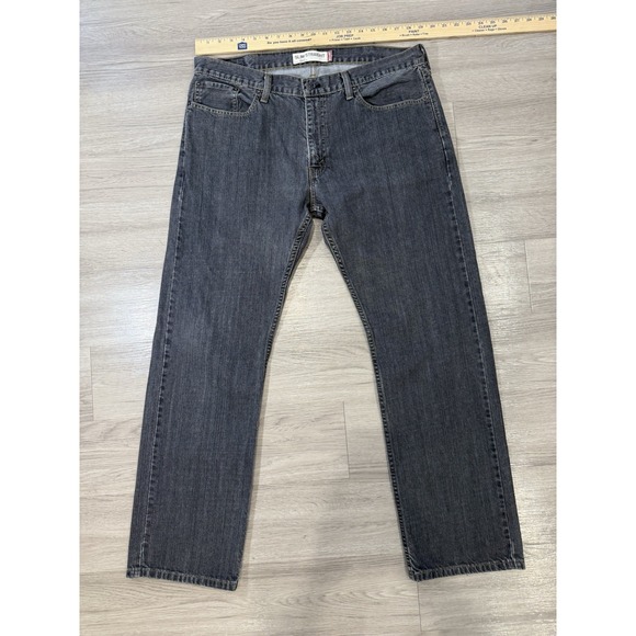 Levi's Other - Levi's 514 Men's Slim Straight Jeans 38x32 Dark Grey Wash